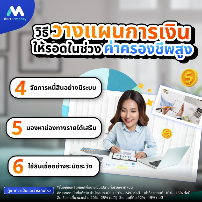 ด๊อกเตอร์ มันนี่ บทความ วางแผนทางการเงินอย่างไร